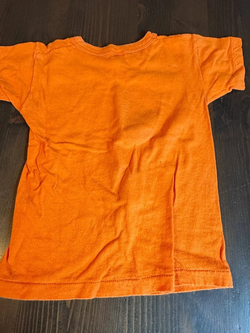 Vintage Single Stitch T Shirt Childs Small 6-8 Graphic Tee Tweety Bird Orange